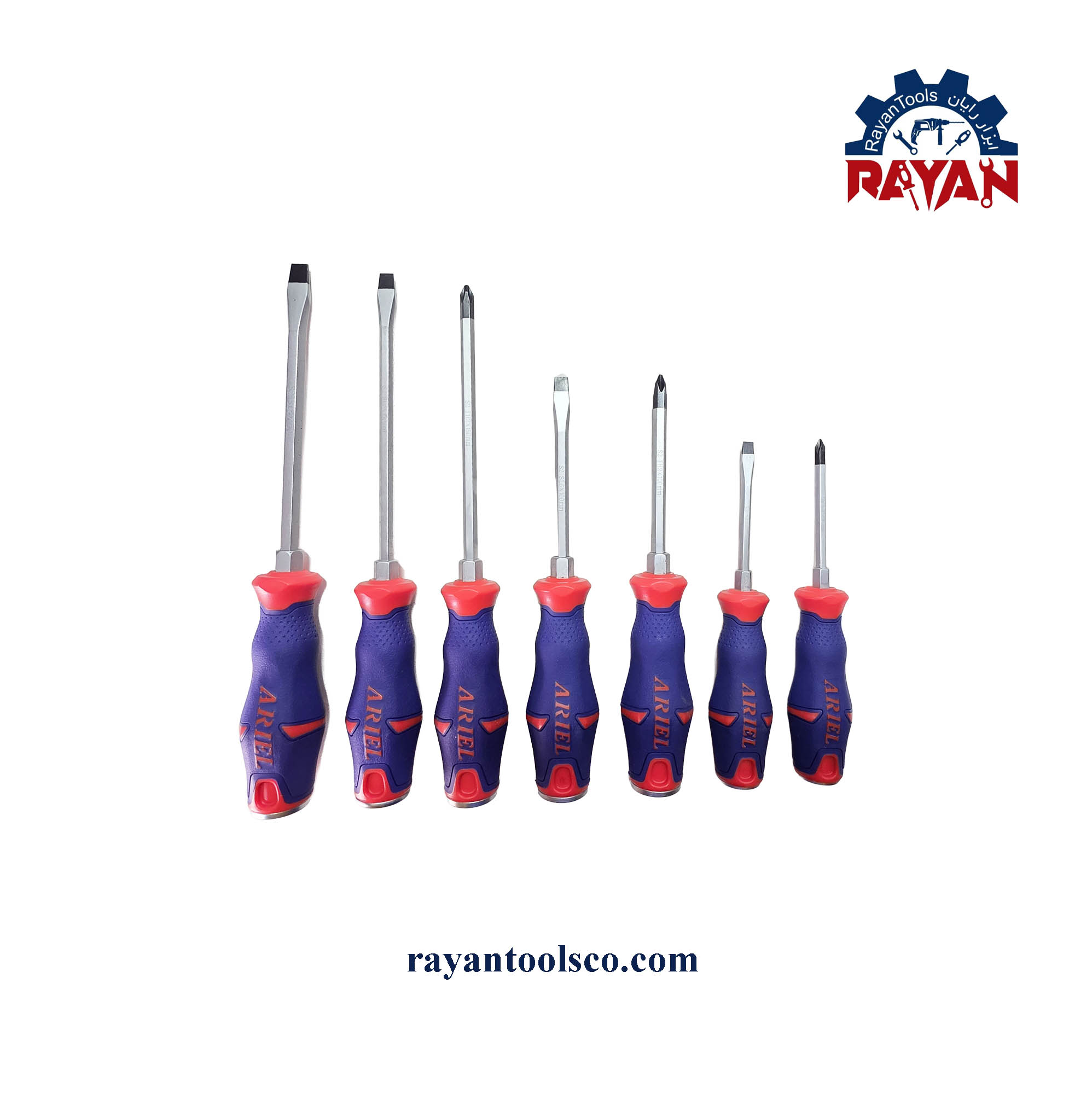 11-1 سری پیچ گوشتی 7 عددی آریل - Image 1